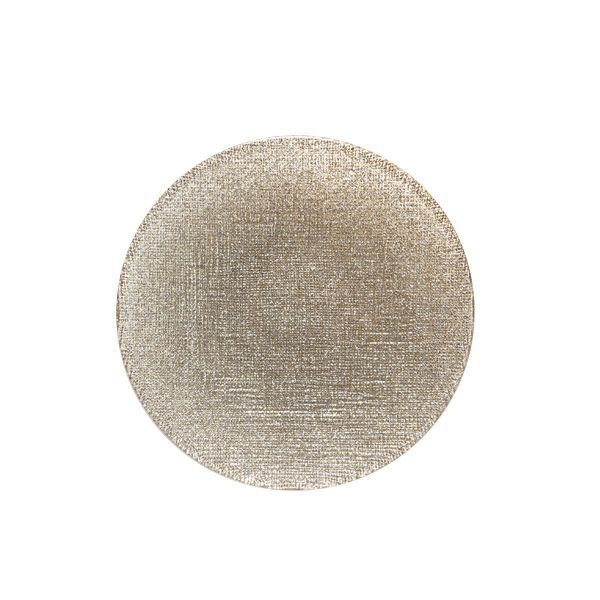 グリッター プレート 14cm ジンジャー