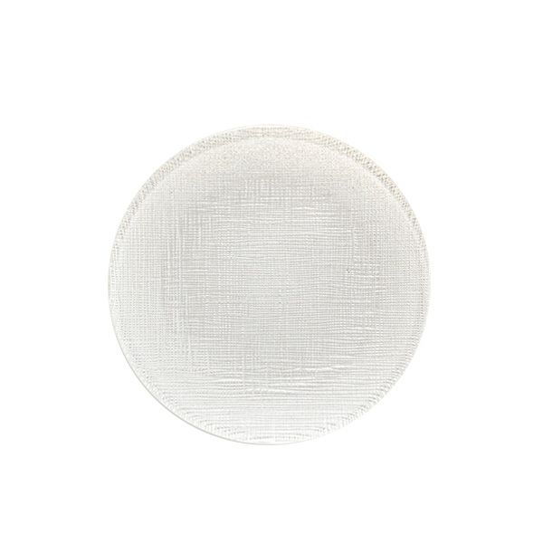 グリッター プレート 14cm ホワイト