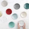 グリッター プレート 14cm ホワイト