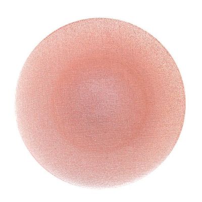 グリッター プレート 28cm ヴィンテージローズピンク