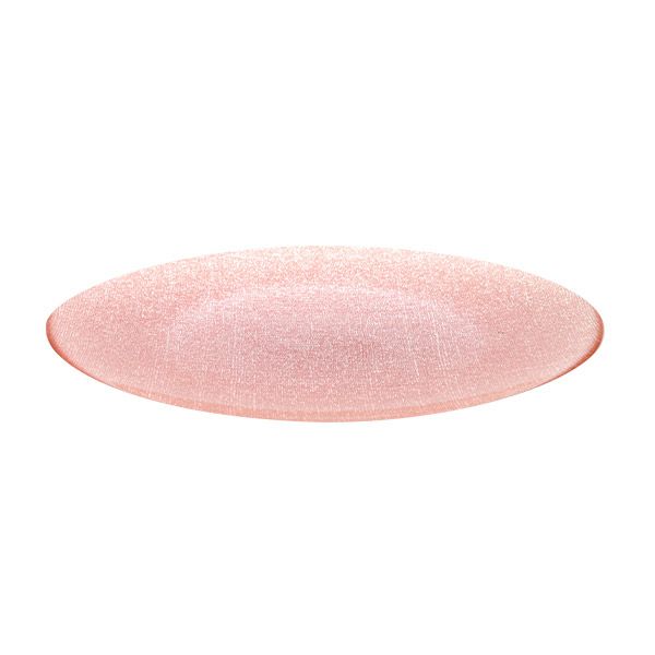 グリッター プレート 28cm ヴィンテージローズピンク