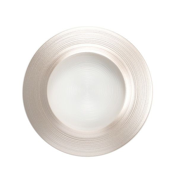 サークル プレート 21cm アイボリー